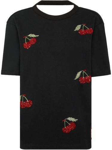 T-shirt à cerises imprimées - Philipp Plein - Modalova