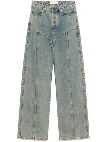 Jean Moon Laser à coupe évasée - Marine Serre - Modalova