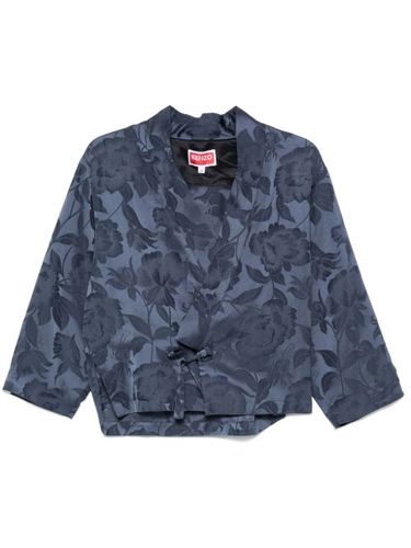 Veste à fleurs en jacquard - Kenzo - Modalova