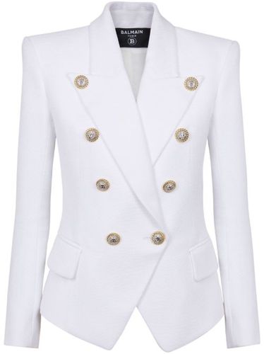 Blazer à boutonnière croisée - Balmain - Modalova