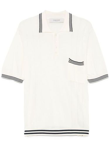 Golden Goose polo en maille - Blanc - Golden Goose - Modalova