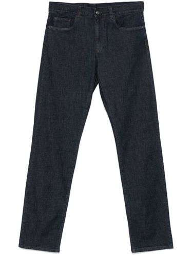 Canali jean à coupe droite - Bleu - Canali - Modalova