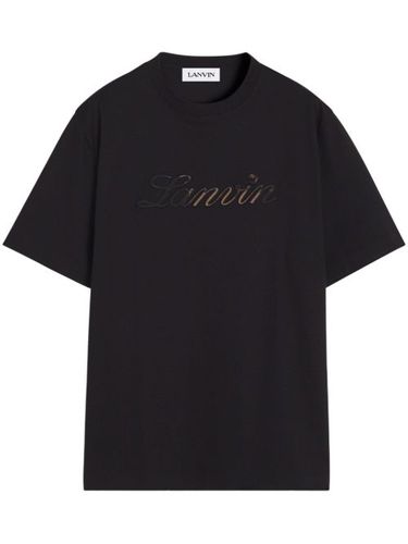 T-shirt à logo brodé - Lanvin - Modalova