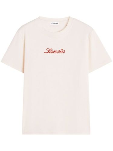 Lanvin t-shirt brodé - Rose - Lanvin - Modalova