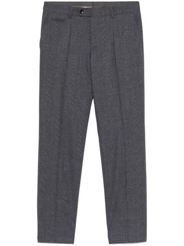 Pantalon à motif Prince de Galles - BOSS - Modalova