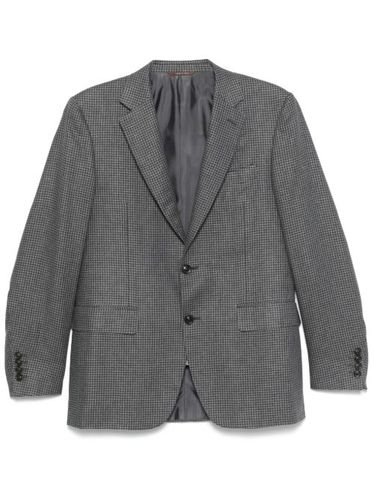 Blazer à motif pied-de-poule - Canali - Modalova
