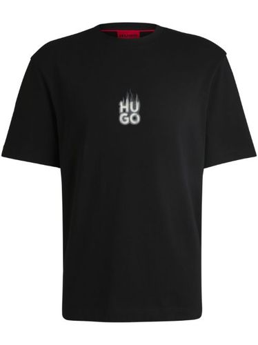 HUGO t-shirt en coton - Noir - HUGO - Modalova