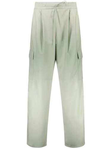 Pantalon en peau d'agneau à poches cargo - Yves Salomon - Modalova