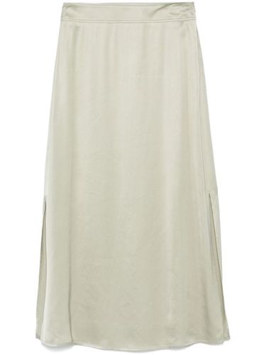 Jupe en satin à coupe mi-longue - Peserico - Modalova