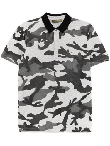 Polo à motif camouflage - Valentino Garavani - Modalova