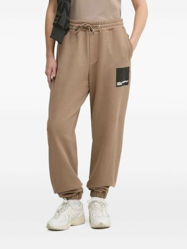 Pantalon de jogging à patch logo - Karl Lagerfeld Jeans - Modalova