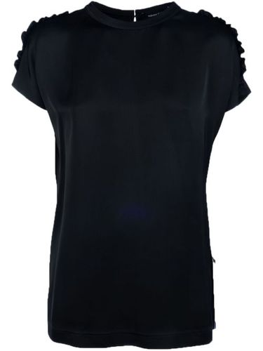 T-shirt à bord volanté - Fabiana Filippi - Modalova