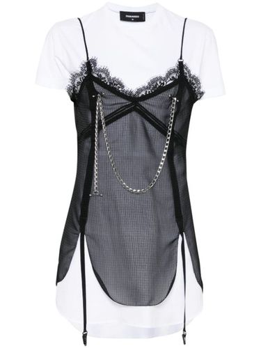 DSQUARED2 robe Pierced Apron - Noir - DSQUARED2 - Modalova