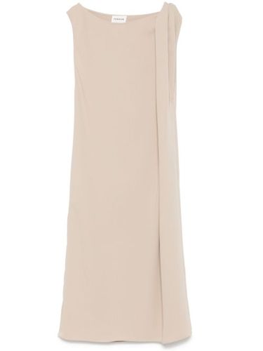 Robe mi-longue à détail torsadé - P.A.R.O.S.H. - Modalova