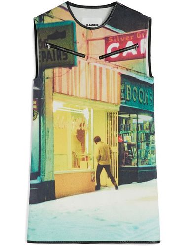 Robe courte à imprimé abstrait - Jil Sander - Modalova