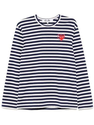 T-shirt à rayures - Comme Des Garçons Play - Modalova