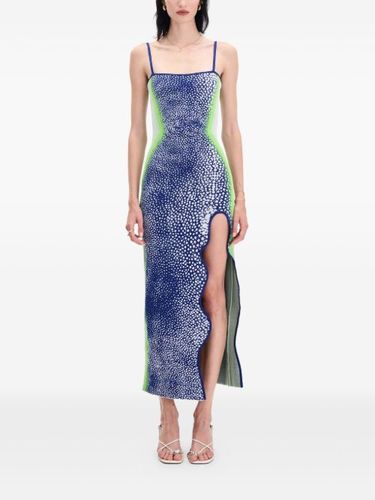 PH5 robe fendue à pois - Bleu - PH5 - Modalova