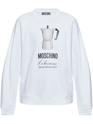 Sweat à imprimé graphique - Moschino - Modalova