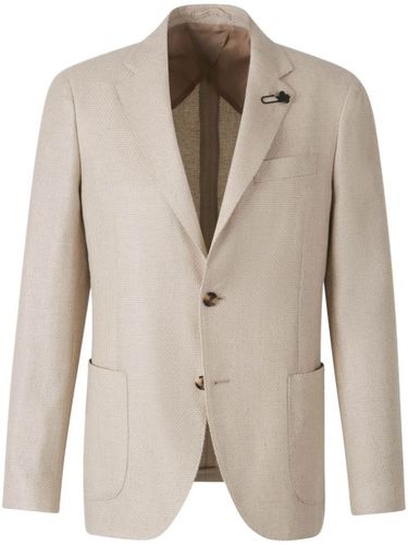 Blazer à simple boutonnage - Lardini - Modalova