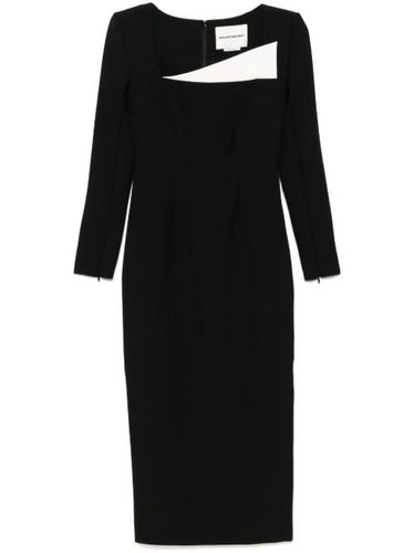Robe en crêpe à manches longues - Roland Mouret - Modalova