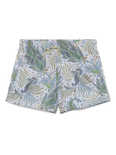 Short de bain à imprimé végétal - ETRO - Modalova