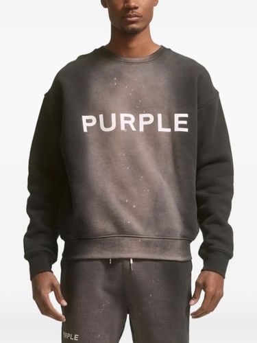 Sweat à logo imprimé - Purple Brand - Modalova