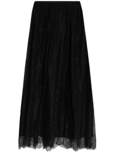 Jupe mi-longue à détails en dentelle - Ulla Johnson - Modalova