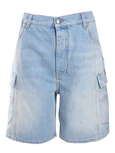 Short en jean à poches cargo - Off-White - Modalova