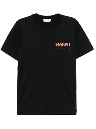 Marni t-shirt en coton - Noir - Marni - Modalova