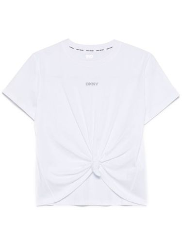 T-shirt à détail froncé - DKNY - Modalova