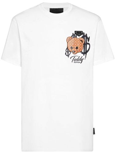 Philipp Plein t-shirt Teddy - Blanc - Philipp Plein - Modalova