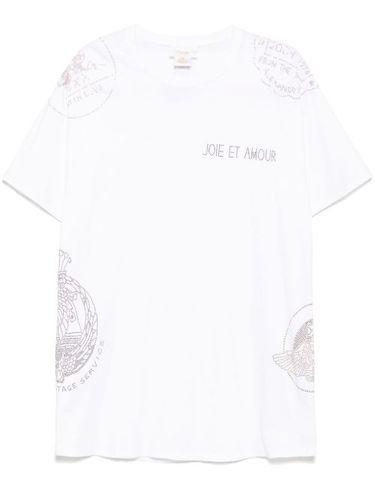 T-shirt oversize imprimé - Camilla - Modalova