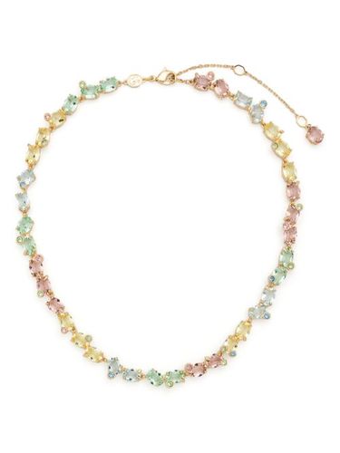 Swarovski collier Gema Tennis - Or - Swarovski - Modalova