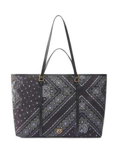 Sac à main à imprimé bandana - PINKO - Modalova