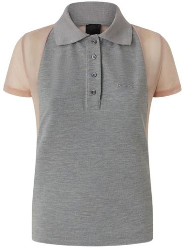 PINKO polo à empiècement - Gris - PINKO - Modalova