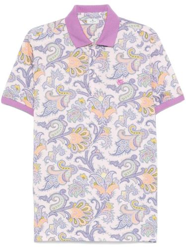 Polo à motif cachemire - ETRO - Modalova