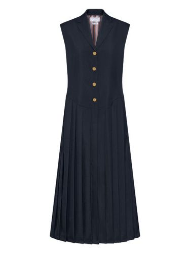 Robe sans manches à design plissé - Thom Browne - Modalova