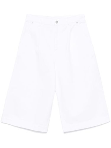 Moschino short en coton - Blanc - Moschino - Modalova