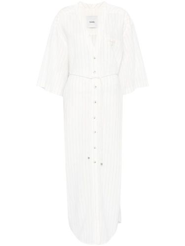 Robe-chemise à rayures - Nanushka - Modalova