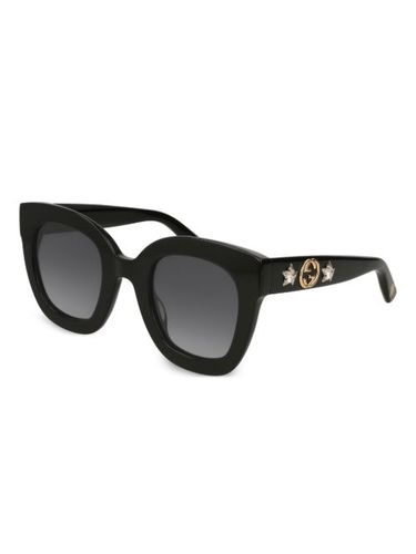 Lunettes de soleil à monture carrée - Gucci Eyewear - Modalova