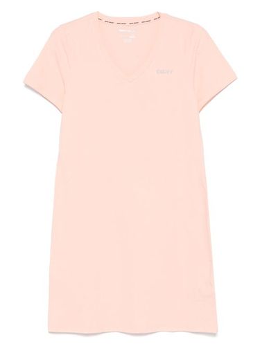 Robe courte à logo en clous - DKNY - Modalova