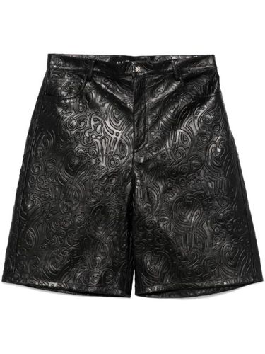 John Richmond short en cuir - Noir - John Richmond - Modalova