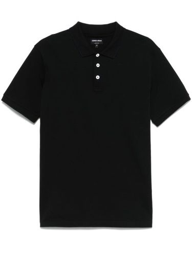 Polo en piqué - Giorgio Armani - Modalova