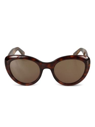 Lunettes de soleil ovales Sophia à effet écailles de tortue - Kador - Modalova