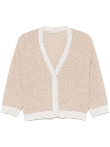 Cardigan brodé de sequins - Peserico - Modalova