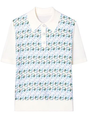 Polo à monogramme T - Tory Burch - Modalova
