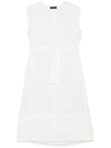 Robe en lin à coupe longue - Fabiana Filippi - Modalova