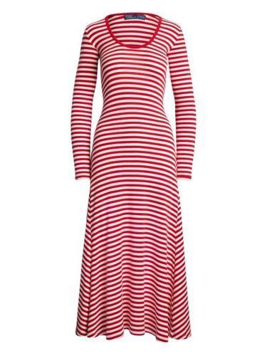 Robe longue à rayures - Polo Ralph Lauren - Modalova
