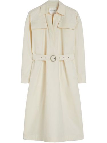 Robe courte à taille ceinturée - Jil Sander - Modalova