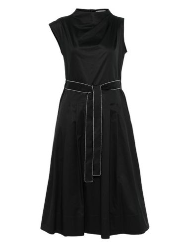 Robe mi-longue à taille ceinturée - Peserico - Modalova